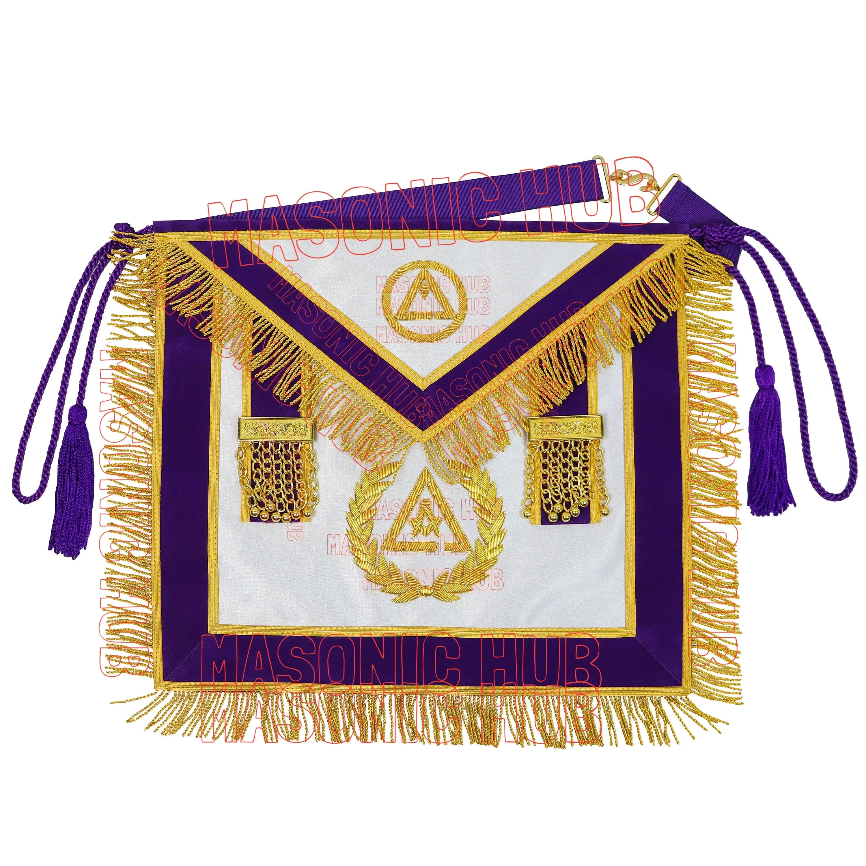 Vintage Prince Hall PHA Past Grand Thrice Illustrious Master Masonic Apron Masonic Hub