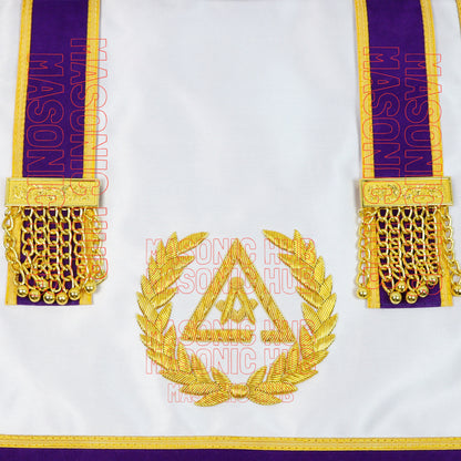Vintage Prince Hall PHA Past Grand Thrice Illustrious Master Masonic Apron