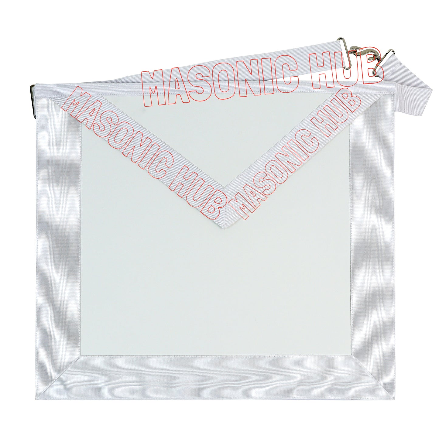 Masonic Candidate / Entered Apprentice Apron – Faux Leather with Shiny Ribbon