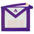 Hand-Embroidered Royal & Select Master (RSM) Member Masonic Apron Masonic Hub
