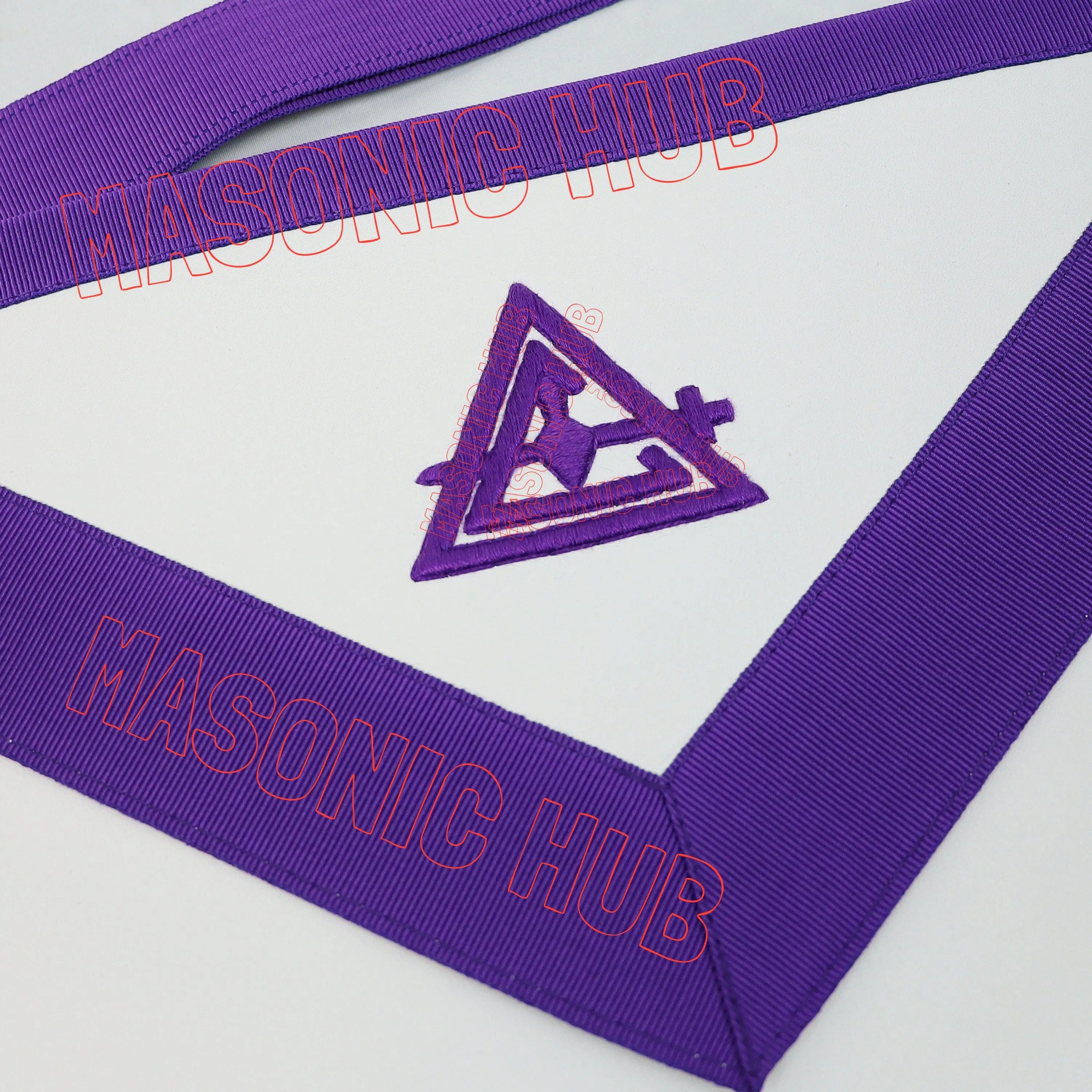 Handcrafted Masonic Lambskin Apron – Royal & Select Master (RSM) Council Member Masonic Hub