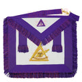 Handcrafted Masonic Council Past Thrice Illustrious Master (PTIM) Lambskin Apron Masonic Hub