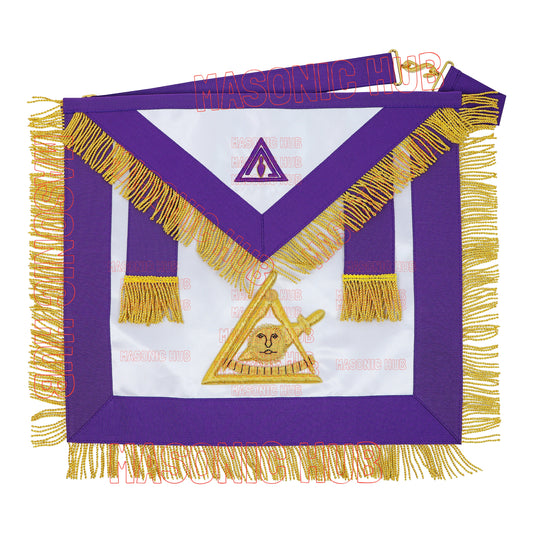 Masonic Council Past Illustrious Master (PIM) Satin Apron
