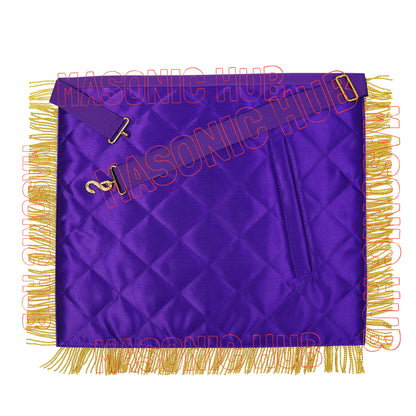 Masonic Council Past Illustrious Master (PIM) Satin Apron