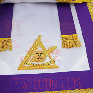 Masonic Council Past Illustrious Master (PIM) Apron Masonic Hub