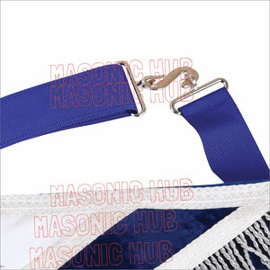 Masterfully Crafted Lambskin Apron with Iconic Past Master Emblem Masonic Hub