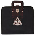 Masonic Hand Embroidered Customize Past Master Masonic Apron Case with Handle Masonic Hub