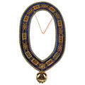 Masonic Grand Lodge Chain Collar – Velvet Backing with Jewel & Rhinestone Trim Masonic Hub