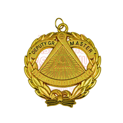 Deputy Grand Master Collar Jewel – Grand Lodge Masonic Regalia