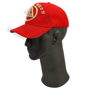Masonic Royal Arch Baseball Cap – Handcrafted Emblem, Premium Quality Masonic Hub
