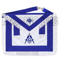 Masonic Master Mason Apron – 100% Lambskin with White Fringe (Handcrafted) Masonic Hub