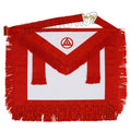 Masonic Royal Arch Member Apron – 100% Lambskin with Fringe (Hand Embroidered) Masonic Hub