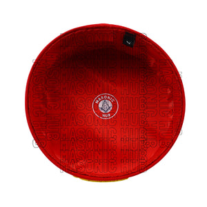 Masonic Knight Templar Purple Grand Prior Cap – Precision Craftsmanship Masonic Hub