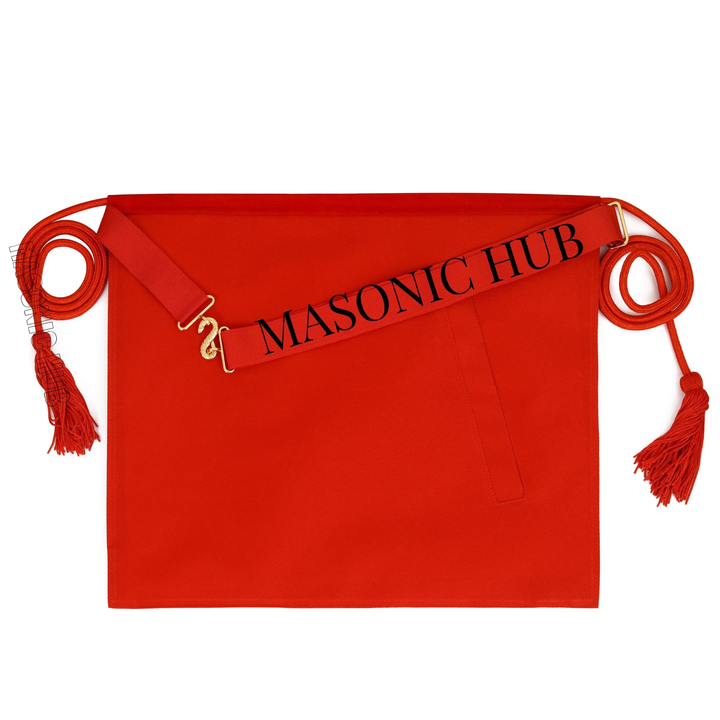 Handcrafted Lambskin Commemorative Apron for Masonic Royal Arch Mason Members Masonic Hub