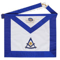 Handmade Lambskin Masonic Past Master Apron with Golden Bullion &amp; Silk Threads Masonic Hub