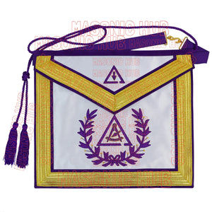 Prince Hall Grand Council PHA Past Thrice Illustrious Master Apron Masonic Hub