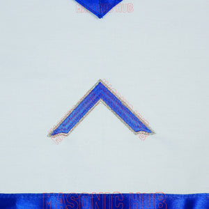 MASONIC HUB Worshipful Master Officer Cotton Apron Freemason Blue Lodge Regalia My Store