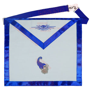 Masonic Blue Lodge Officer Aprons Set of 12 | Freemason Regalia Fraternity My Store