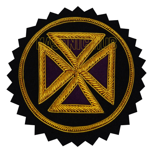 Masonic Knight Templar Past Grand Commander Cross Rosette Hand Made