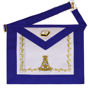 Handcrafted Masonic Scottish Rite AASR 14th Degree Apron – Perfect Elu Degree Regalia Masonic Hub