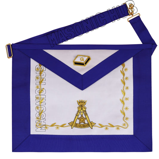 Handcrafted Masonic Scottish Rite AASR 14th Degree Apron – Perfect Elu Degree Regalia