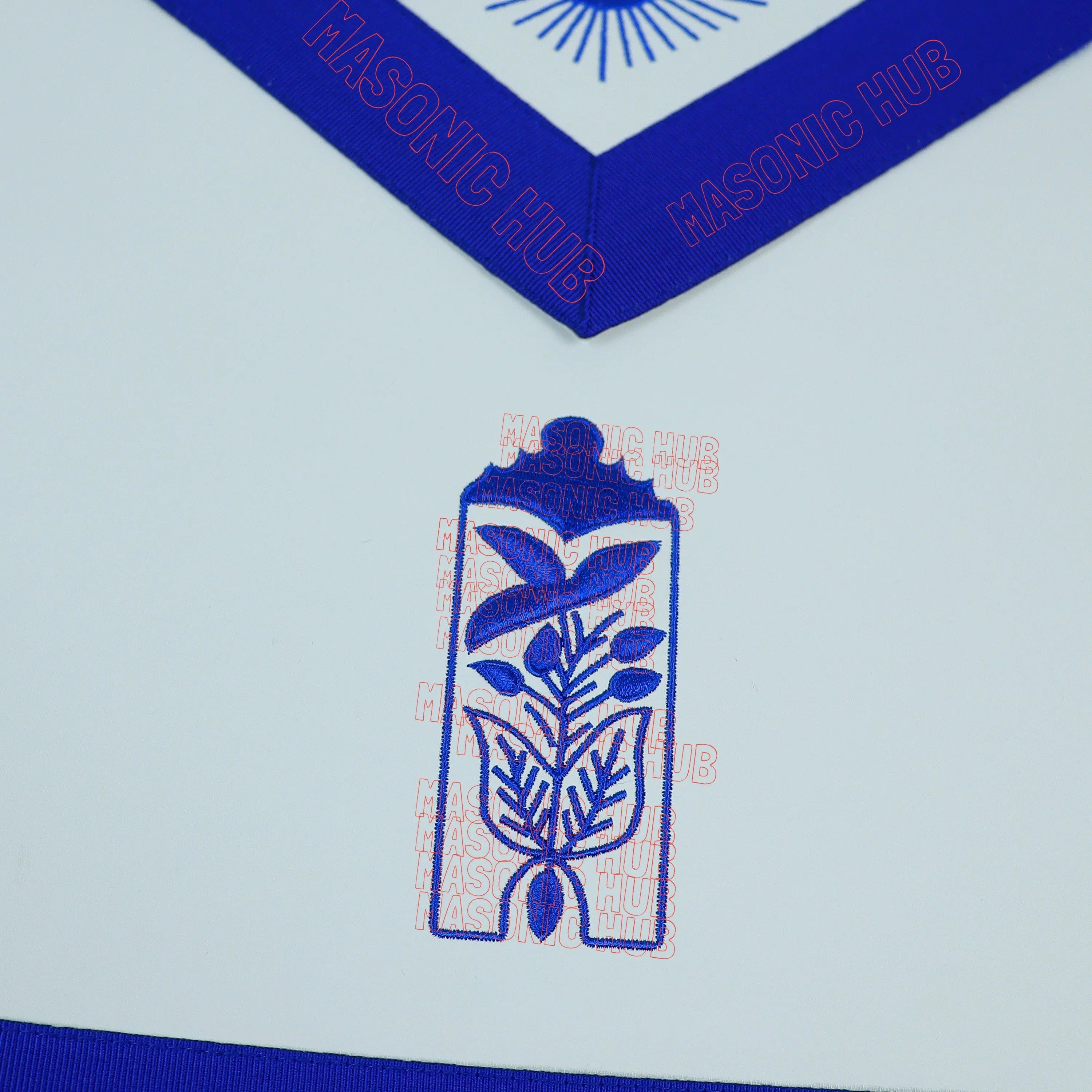 Masonic Junior Warden Apron Set – Blue Lodge Officer Regalia Masonic Hub