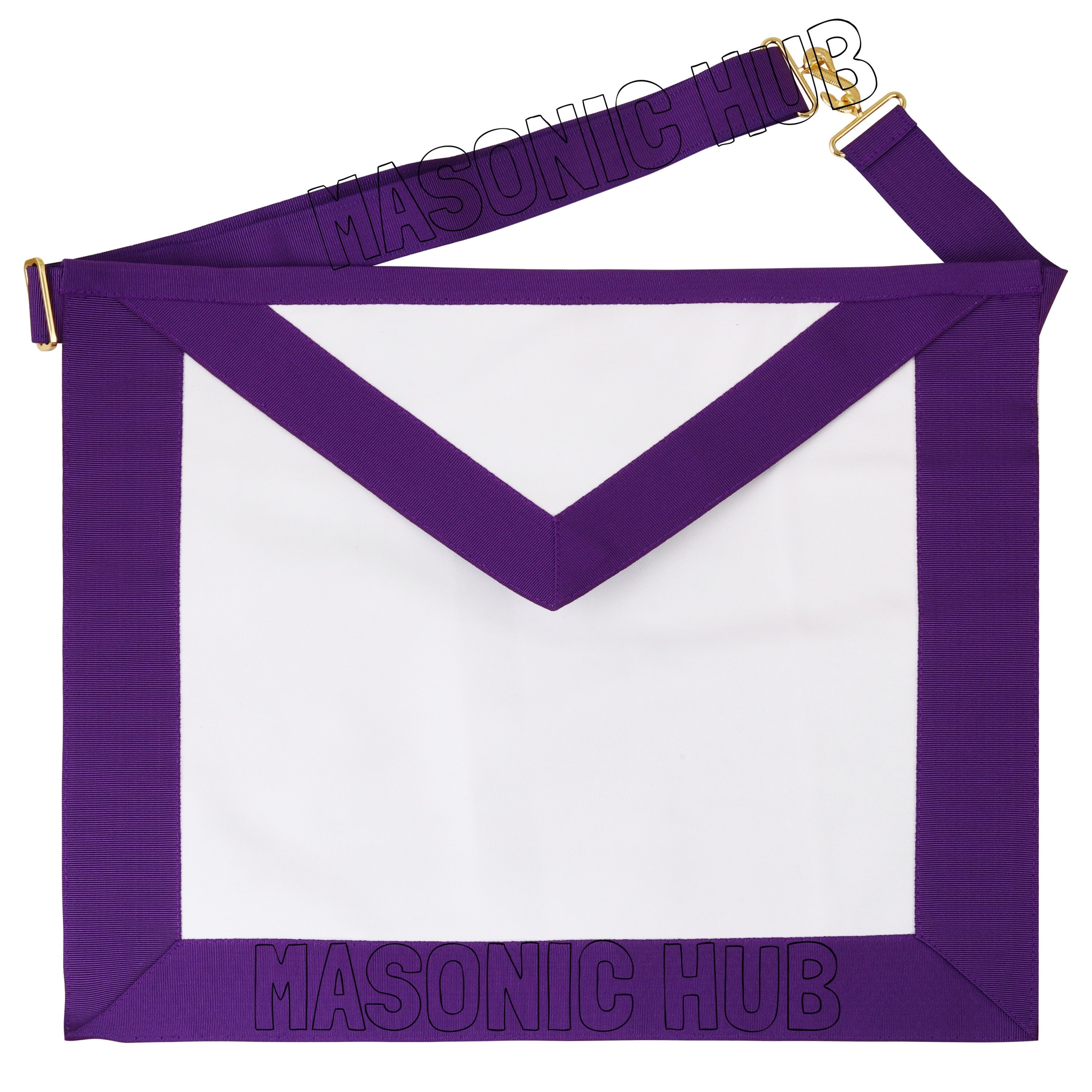 Allied Masonic Degree (AMD) Superintendent Apron – Handmade 100% Lambskin Masonic Hub