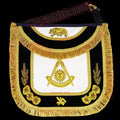 The California Past Master's Masonic Sheep Leather Apron – Gold Bullion Embroidery Masonic Hub