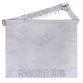 Masonic Candidate / Entered Apprentice Apron – All White Masonic Hub